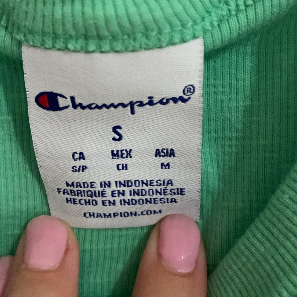 champion bright green women’s tank top size small - Picture 5 of 5